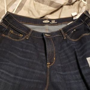 NWT old navy high rise blue jeans